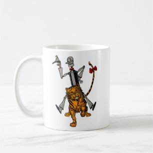 Tinman en Cowarly Lion Koffiemok