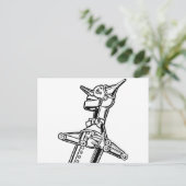 Tinman in Love Briefkaart (Staand voorkant)