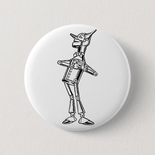 Tinman in Love Ronde Button 5,7 Cm (Voorkant)