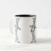 Tinman in Love Tweekleurige Koffiemok (Voorkant links)