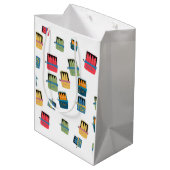 Tinned Fish Gift Bag Medium Cadeauzakje (Achterkant Gekanteld)