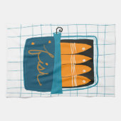 Tinned Fish Kitchen Towel Theedoek (Horizontaal)