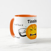 Tinnitus Bewustmaking Mok (Voorkant links)