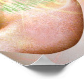 Tinnitus, conceptuele computerkunst. poster (Hoek)