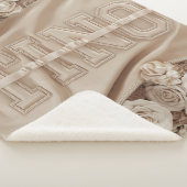 TINO geborduurd Rozen deken (3/4)