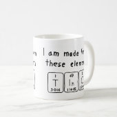 Tino periodieke lijstnaam mok (Voorkant rechts)