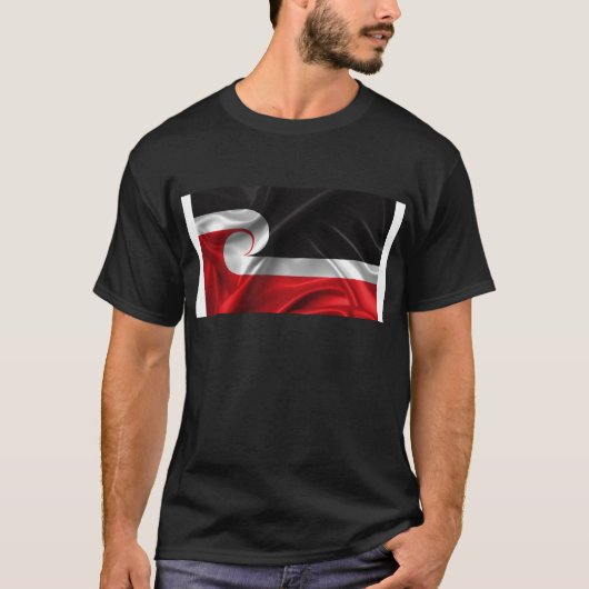Tino Rangatiratanga flag aotearoa T-shirt (Voorkant)