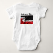 Tino Rangatiratanga vlag beide zijden Romper (Achterkant)