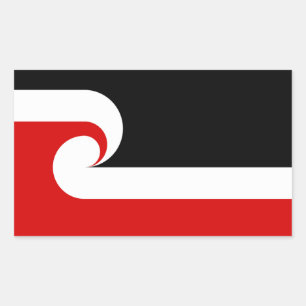 Tino Rangatiratanga-vlag Rechthoekige Sticker