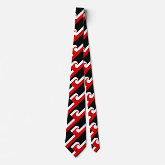 Tino Rangatiratanga-vlag Stropdas (Voorkant)