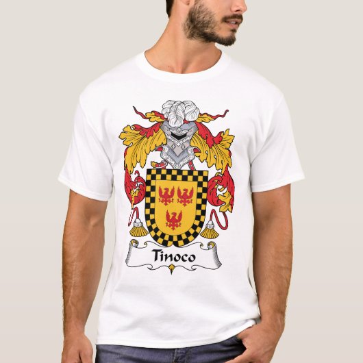 Tinoco Family Crest T-shirt (Voorkant)