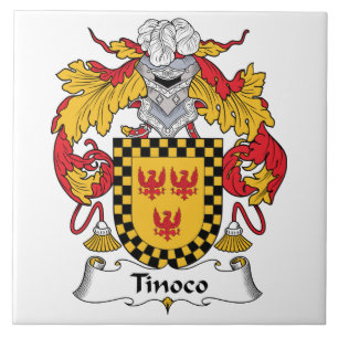 Tinoco Family Crest Tegeltje