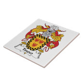 Tinoco Family Crest Tegeltje (Zijkant)