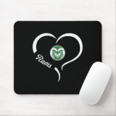 Tinora Rams Logo Half Heart Slogan Hs Muismat (Met muis)