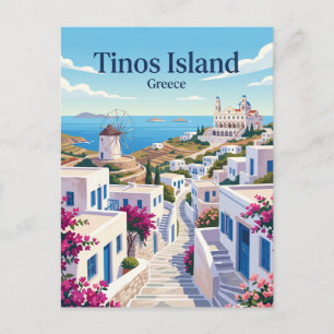 Tinos eiland Griekenland Briefkaart