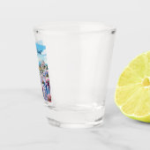 Tinos eiland Griekenland Shot Glas (Rechts)