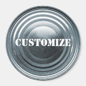 Tinplate-Sjabloon Magneet (Voorkant)