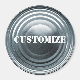 Tinplate-Sjabloon Magneet