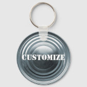 Tinplate-Sjabloon Sleutelhanger (Voorkant)