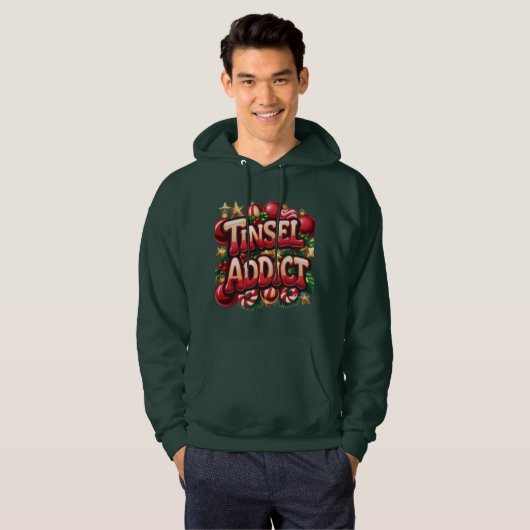 Tinsel Addict Fun Hoodie (Voorkant volledig)