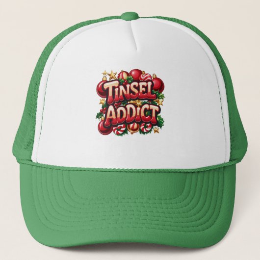Tinsel Addict Fun Trucker Pet (Voorkant)