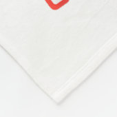 Tinsel And Tacos Cute Christmas Mexican Food Fun  Fleece Deken (Hoek)