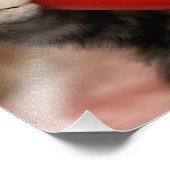 Tinsel de Kerst Kitty Ik Hou van Jou! Poster (Hoek)