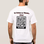 Tinsel de Kerst Kitty T-Shirt (Achterkant)
