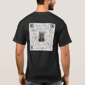 Tinsel de Kerst Kitty T-Shirt (Achterkant)