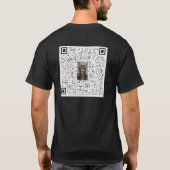 Tinsel de Kerstkat T-shirt (Achterkant)