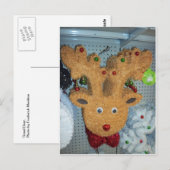 Tinsel Deer Briefkaart (Voorkant / Achterkant)