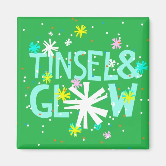 Tinsel en gloed magneet (Voorkant)