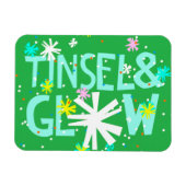 Tinsel en gloed magneet (Horizontaal)