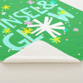 Tinsel en gloed sherpa deken (3/4)