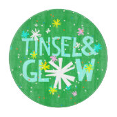 Tinsel en gloed snijplank (Voorkant)
