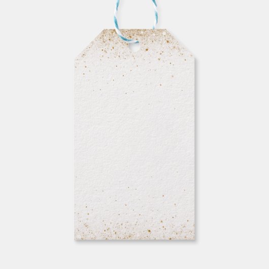 Tinsel en Tinis kerstfeest Cadeaulabel (Achterkant)