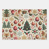 Tinsel en Twinkle Inpakpapier Vel (Voorkant 2)