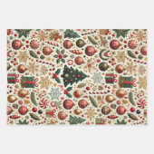 Tinsel en Twinkle Inpakpapier Vel (Voorkant)