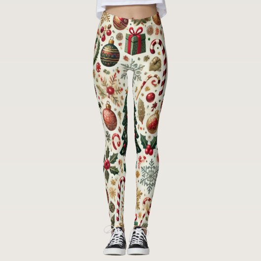 Tinsel en Twinkle Leggings (Voorkant)