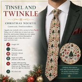 Tinsel en Twinkle Stropdas