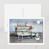 Tinsel Feestdagenkaart (Voorkant / Achterkant)