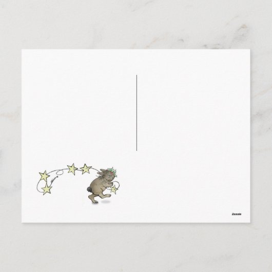 Tinsel Feestdagenkaart (Achterkant)