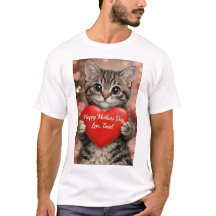 Tinsel "Gelukkige Moederdag Hart Kitten T-Shirt