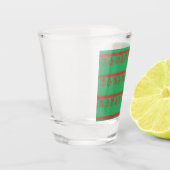 Tinsel HO HO HO Red Shot Glas (Links)