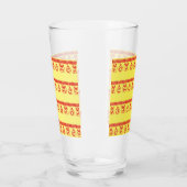 Tinsel HO HO HO Rood Glas (Links)