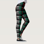 Tinsel HO HO HO (Tri Color) Leggings (Rechts)
