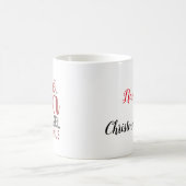 Tinsel in de war Niet Kerst Personalized Koffiemok (Center)