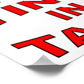 Tinsel in een Poster van Tangle Funny (Hoek)