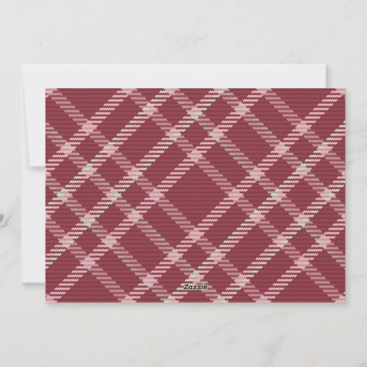 Tinsel in een Tangle Funny Dog Pet met Kerstmis Feestdagenkaart (Achterkant)