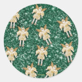 Tinsel Martzkin Kerst stickers (Voorkant)